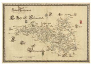 Karta över Mälaren 1717