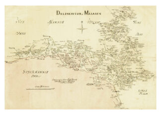 Karta över Mälaren 1692